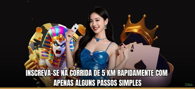 Imagem promocional do login da 33bb
